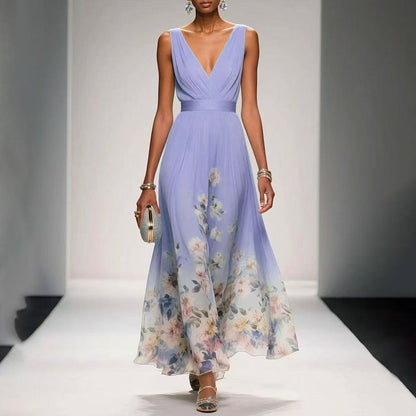 Evening Gown Elegant V-neck Cross-border Dress